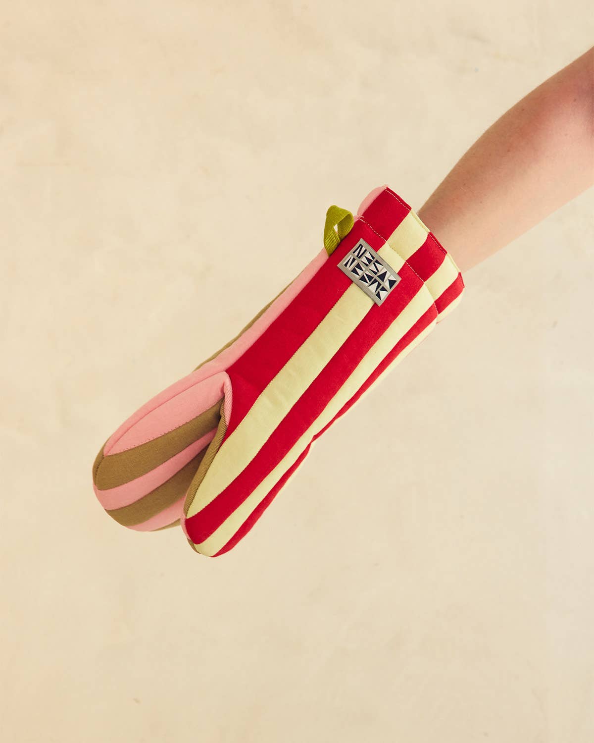 Kitchen GLOVer Unit-striped Single Oven Mitt-Dussien