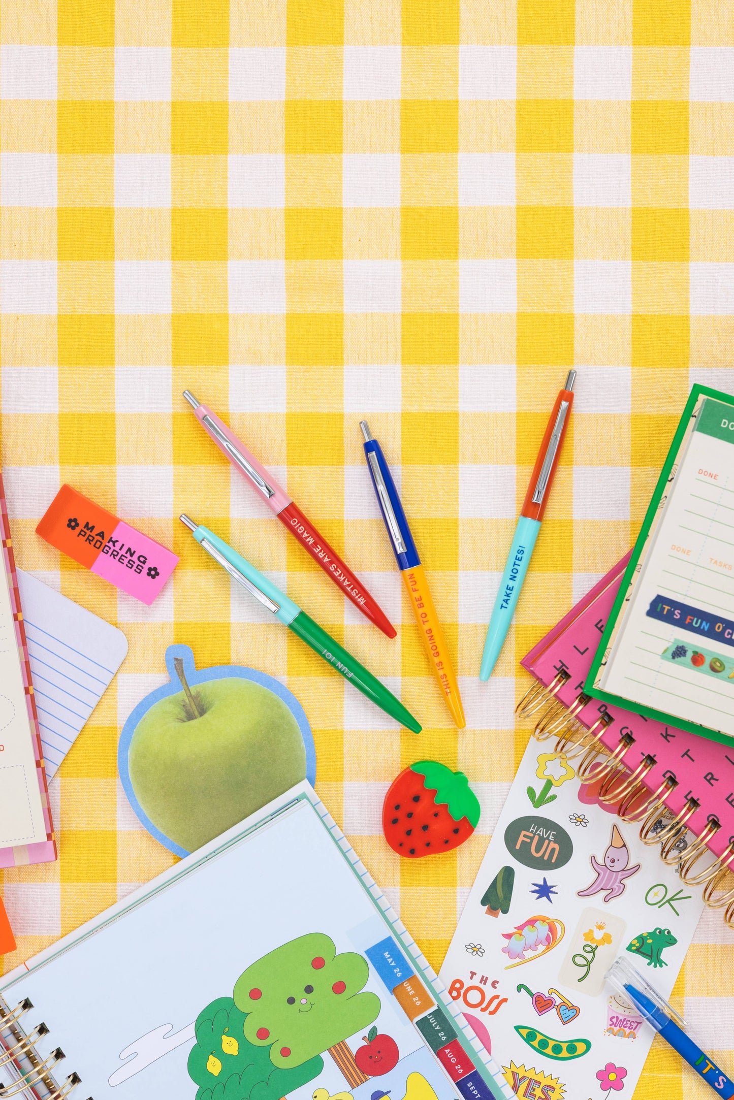Bloc-notes Pomme - Apple Sticky Notepad - Ban.do