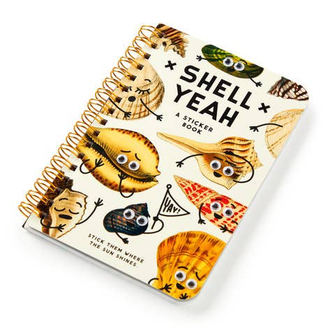Livre d'autocollants "Shell Yeah" Sticker Book - Brass Monkey