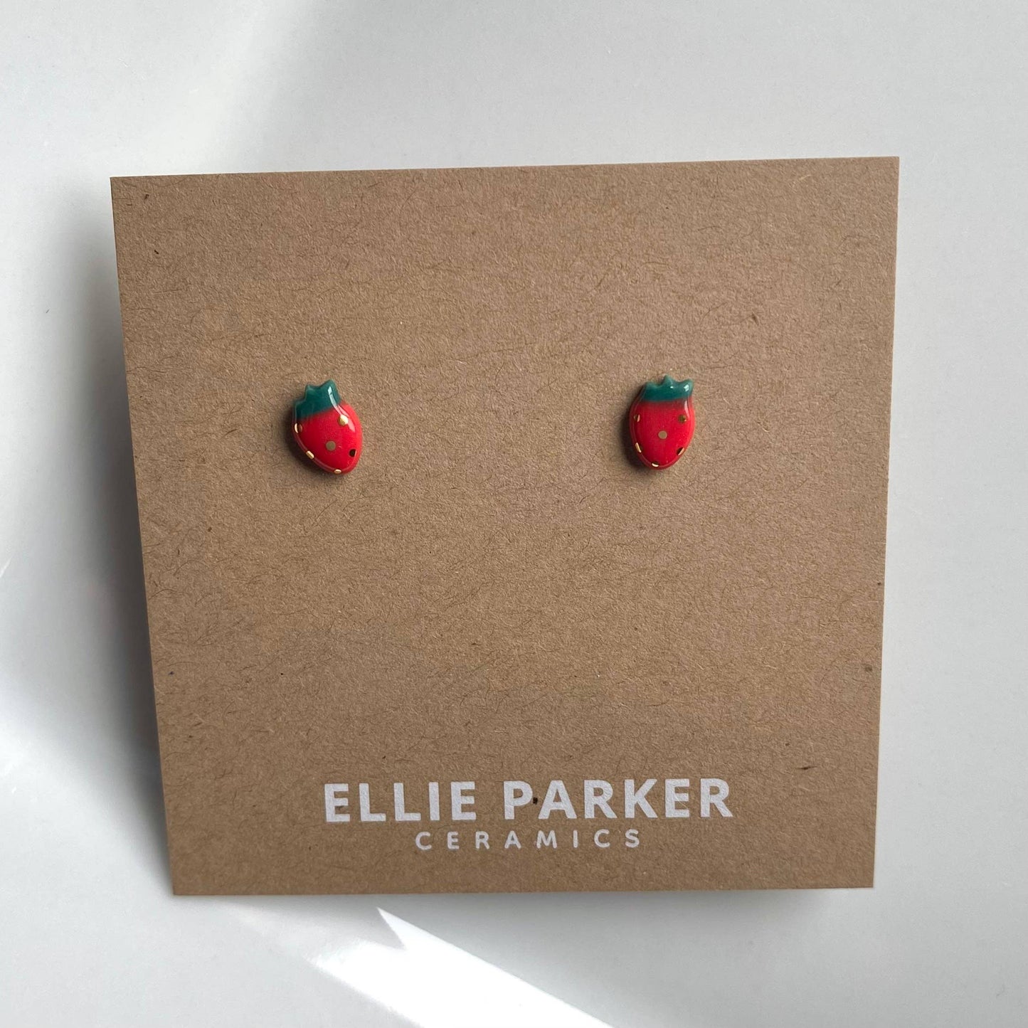 Boucles Strawberry - Ellie Parker Ceramics