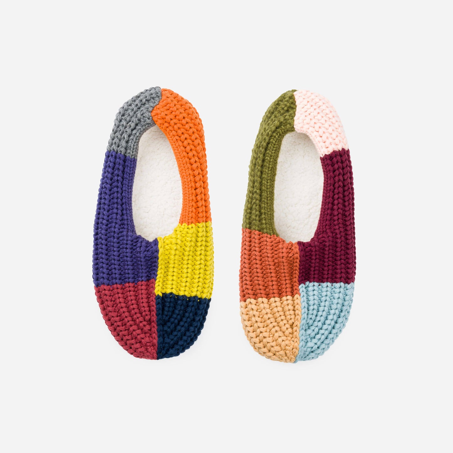 Pantoufles Mismatch Rib Slippers - Verloop