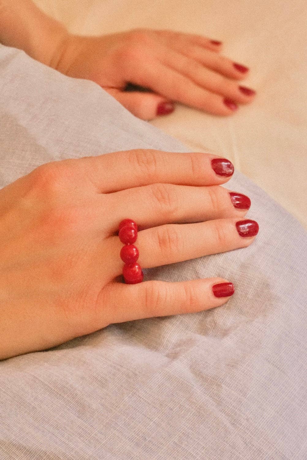 Bague The San Ring - red apple - SAN SAN