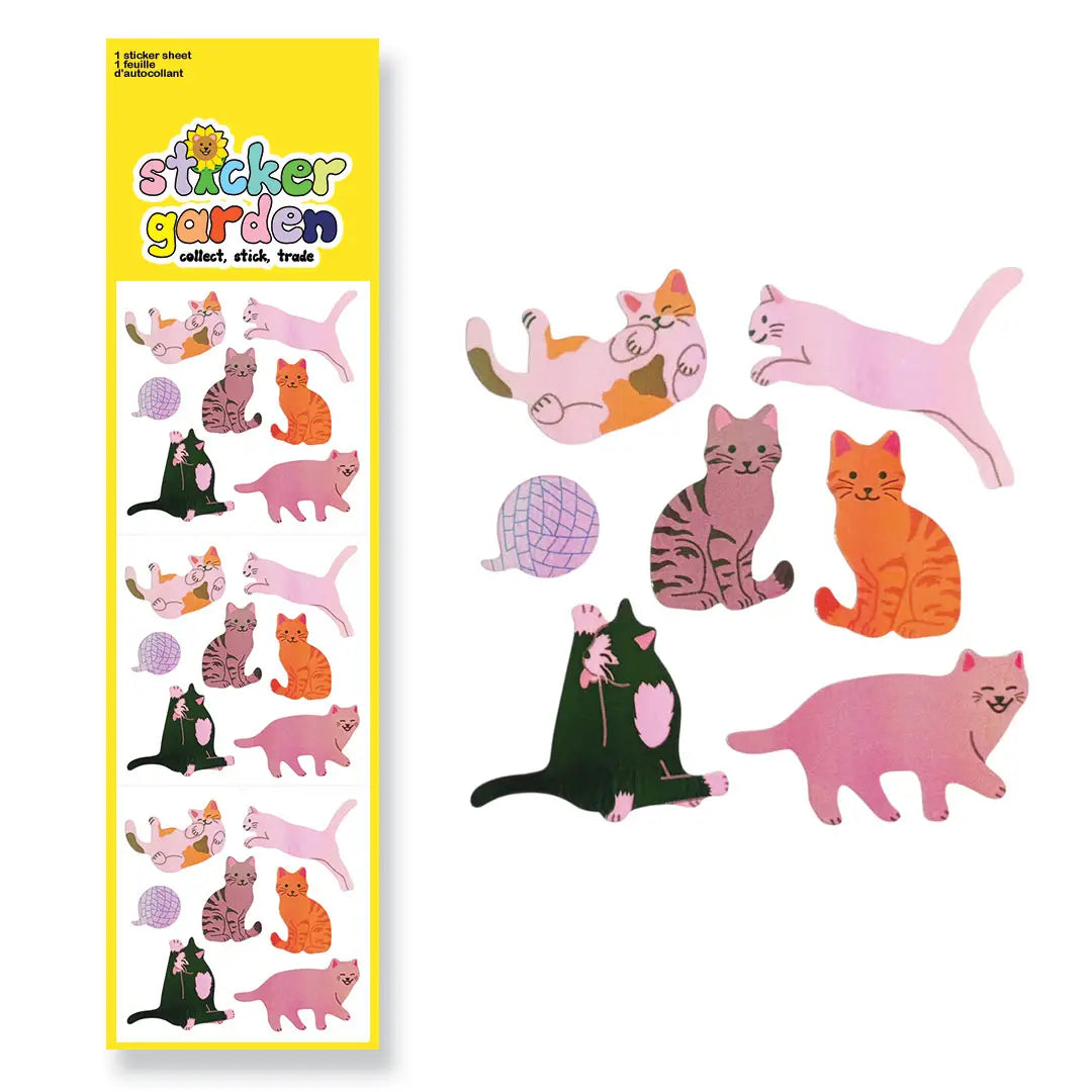 Collection autocollants retro - Sticker Garden