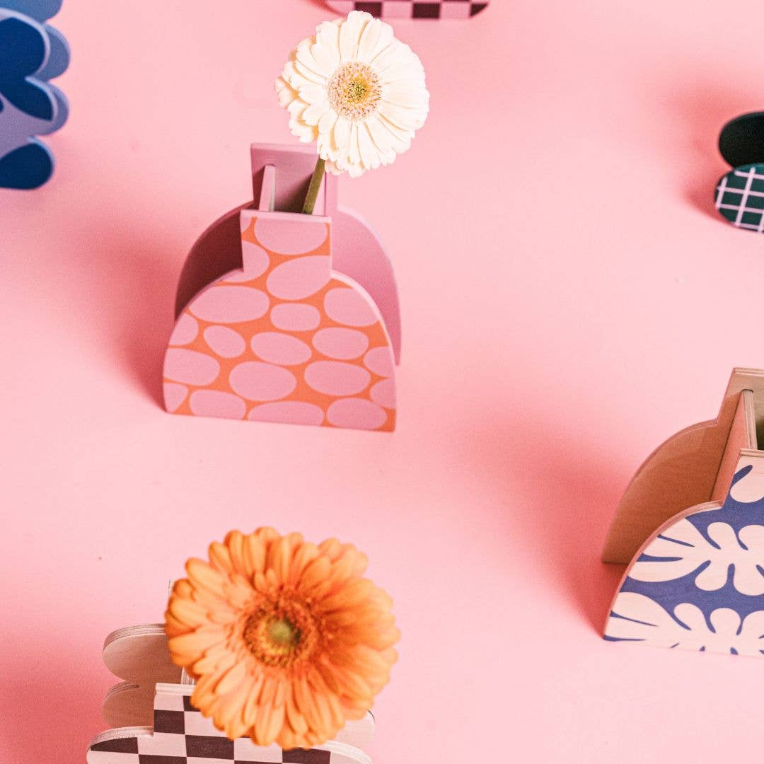 Vase PINK STONES - milin