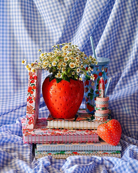 Vase fraise - Strawberry Ceramic Vase - Ban.do