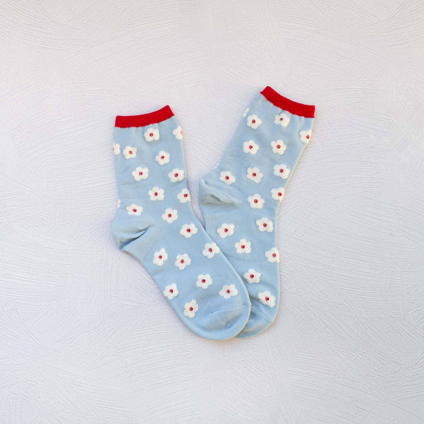 Chaussettes pastel fleurs - Tiepology