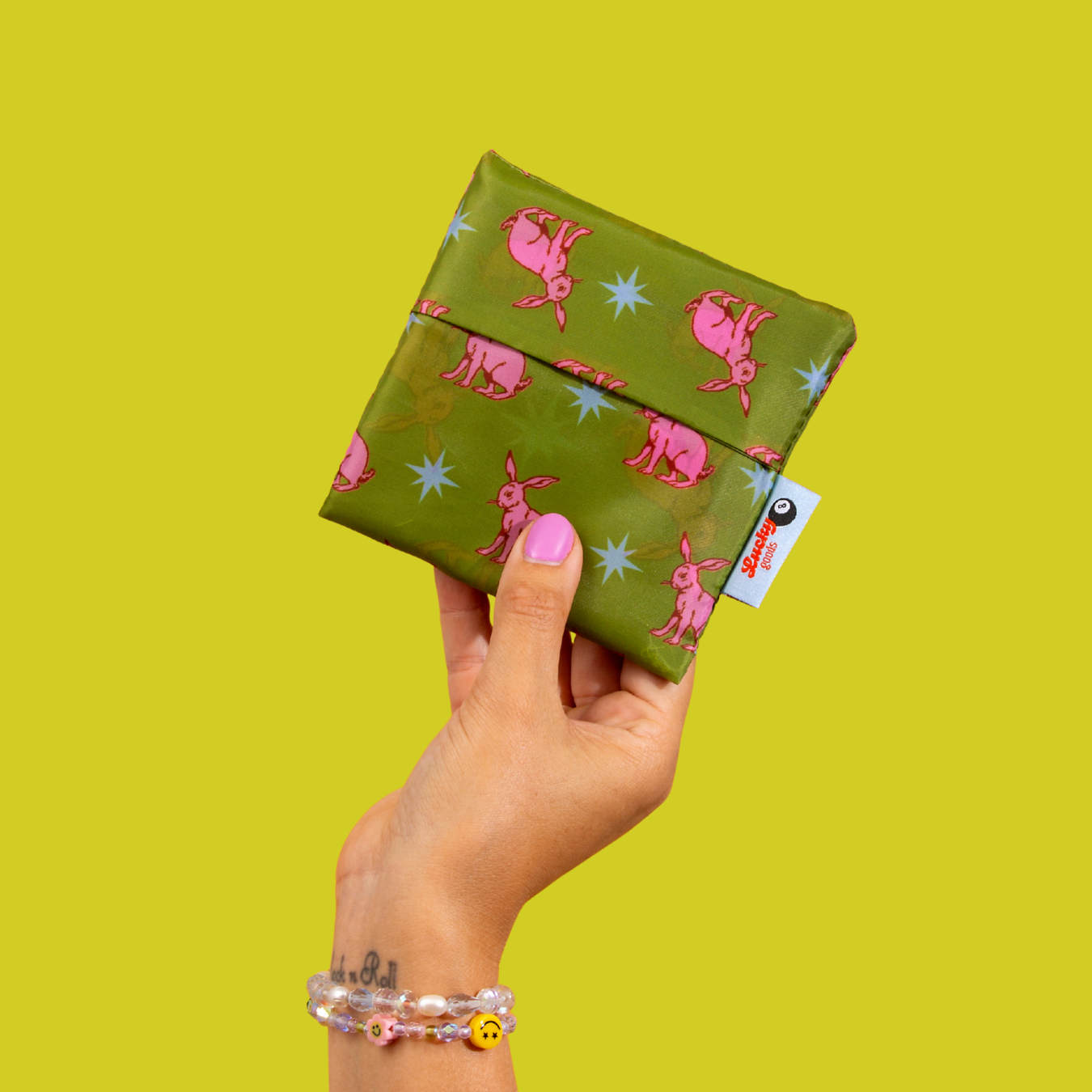 Sac pliable en Nylon - Lucky Rabbit - Lucky Goods