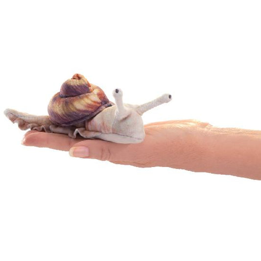 Snail Snail mini puppet-Folkmanis