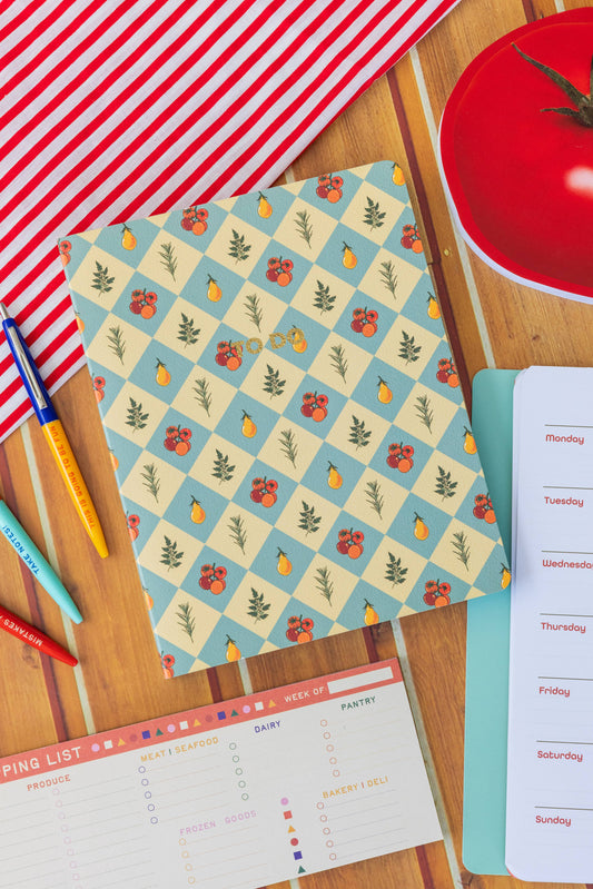 Agenda To-Do Planner ''garden checkered'' - Ban.do