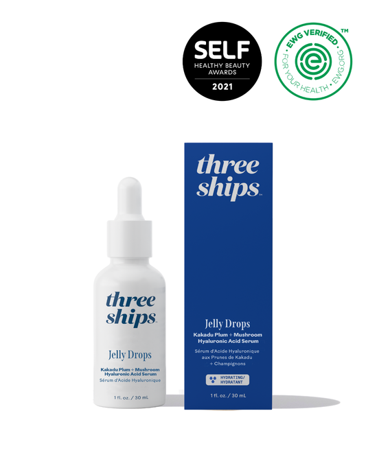 Three Ships - Jelly Drops Kakadu Plum + Mushroom Hyaluronic Acid Serum