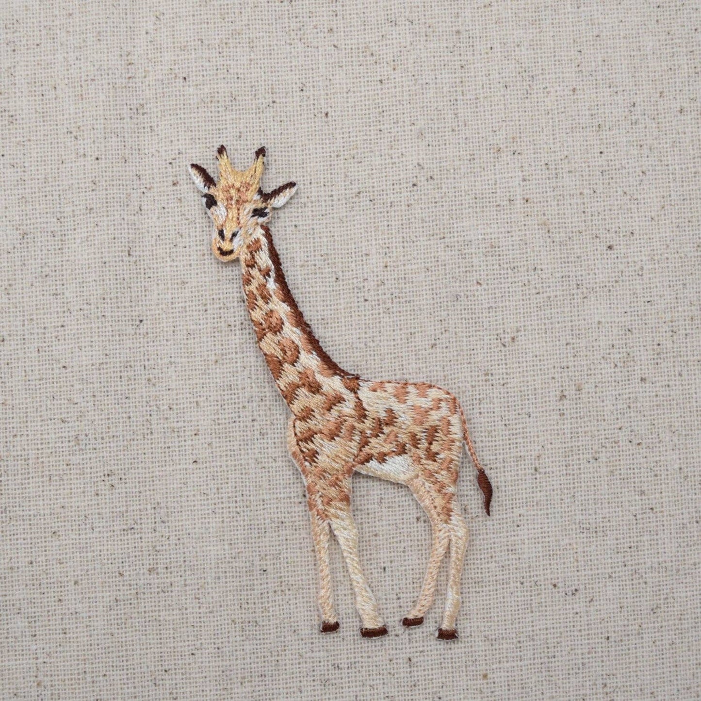 Patch thermocollant brodé ''Giraffe'' Embroidered Iron on Patch