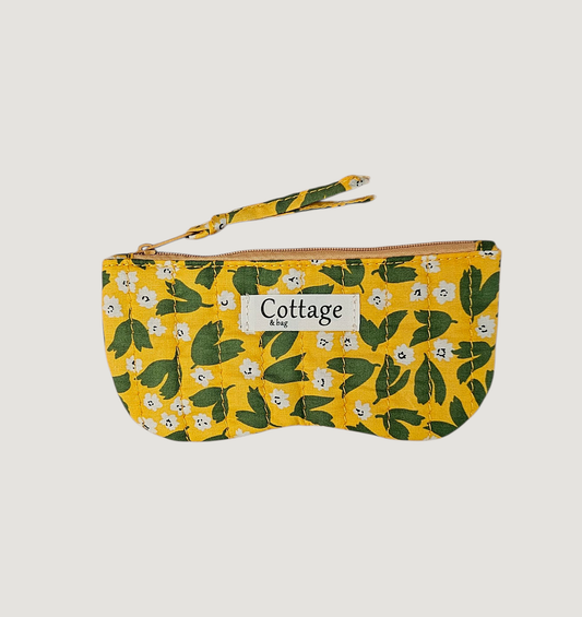Etui à lunettes en coton matelassé - Eyeglasses Case - Royal Marais