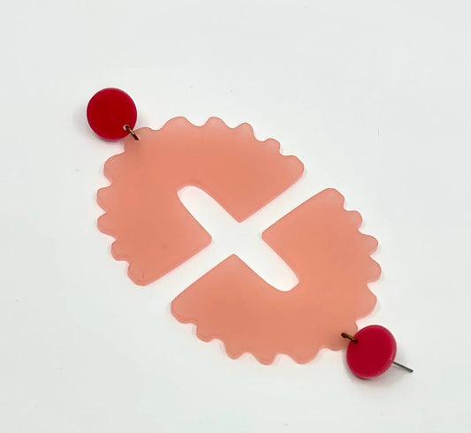 Boucles ''Lulu Blush'' Earrings - Darlings of Denmark