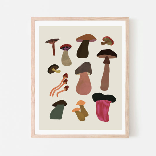 RÉCOLTE, 8" X 10" — Affiche d'Élizabeth Rondeau - Paperole