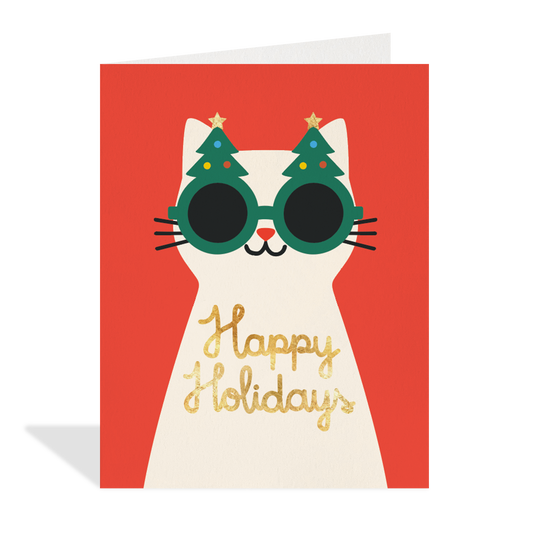Carte de souhaits  Tree Sunnies Halfpenny Postage