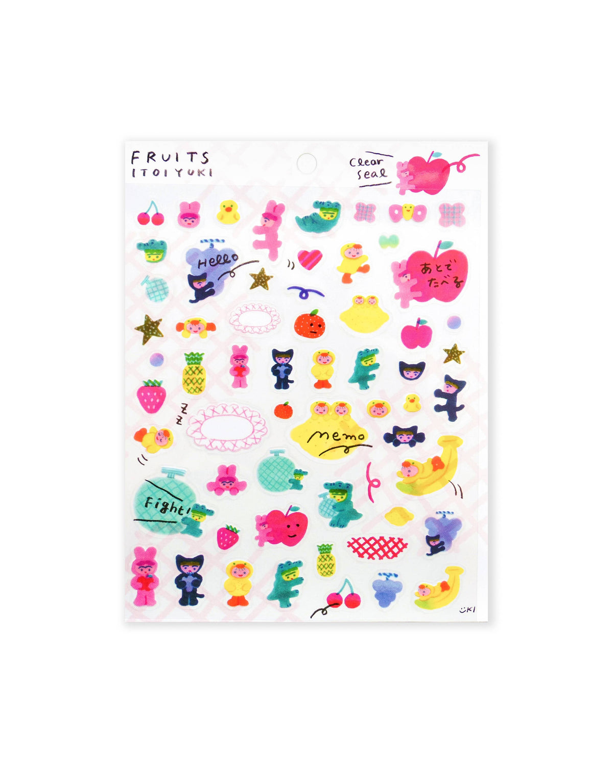 Feuille de Stickers Sheet Fruits - Aiko Fukawa  Her Winter Flowers