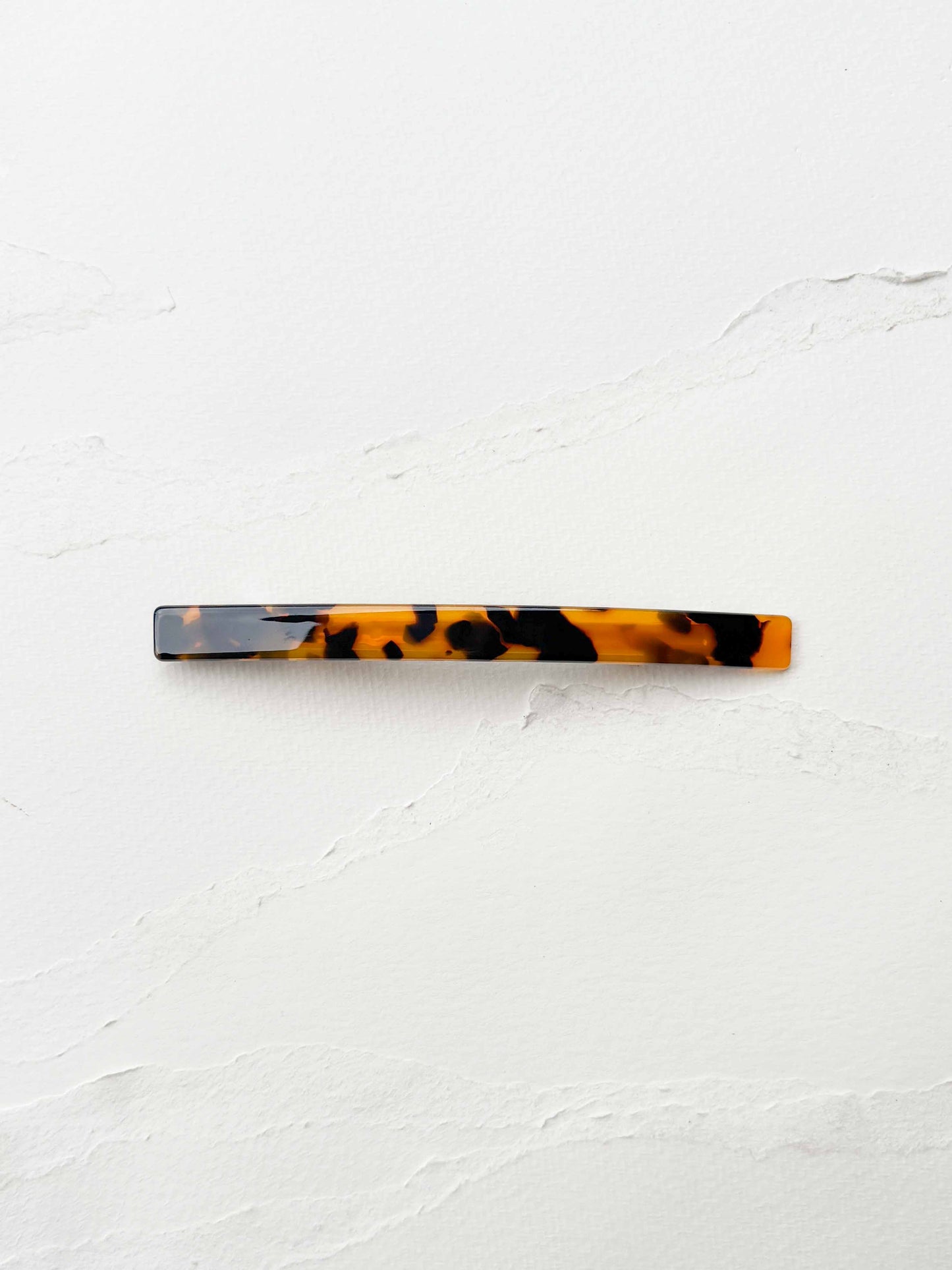 Barrette à cheveux fine en acétate - Tiepology