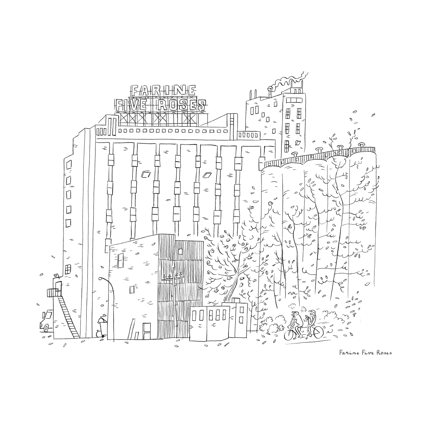 MONTRÉAL — Livre à colorier - Coloring book - Paperole