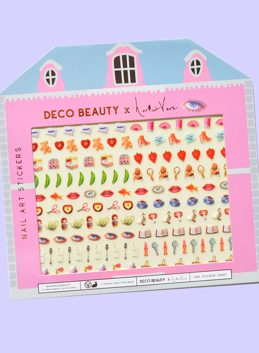 Stickers Ongles Nail Art  HARICOT VERT - Deco Beauty