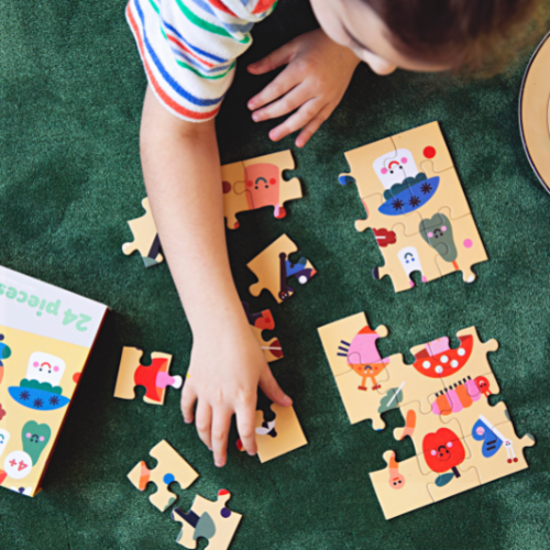 Casse-tête 24 pièces pour enfants ''Creepy Crawlies'' Kids Puzzle - Journey Of Something