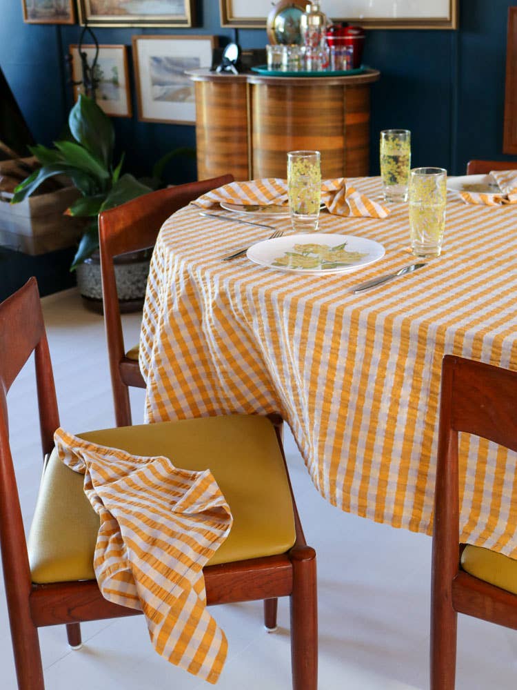 Nappes de table Seersucker Tablecloth - Mosey Me