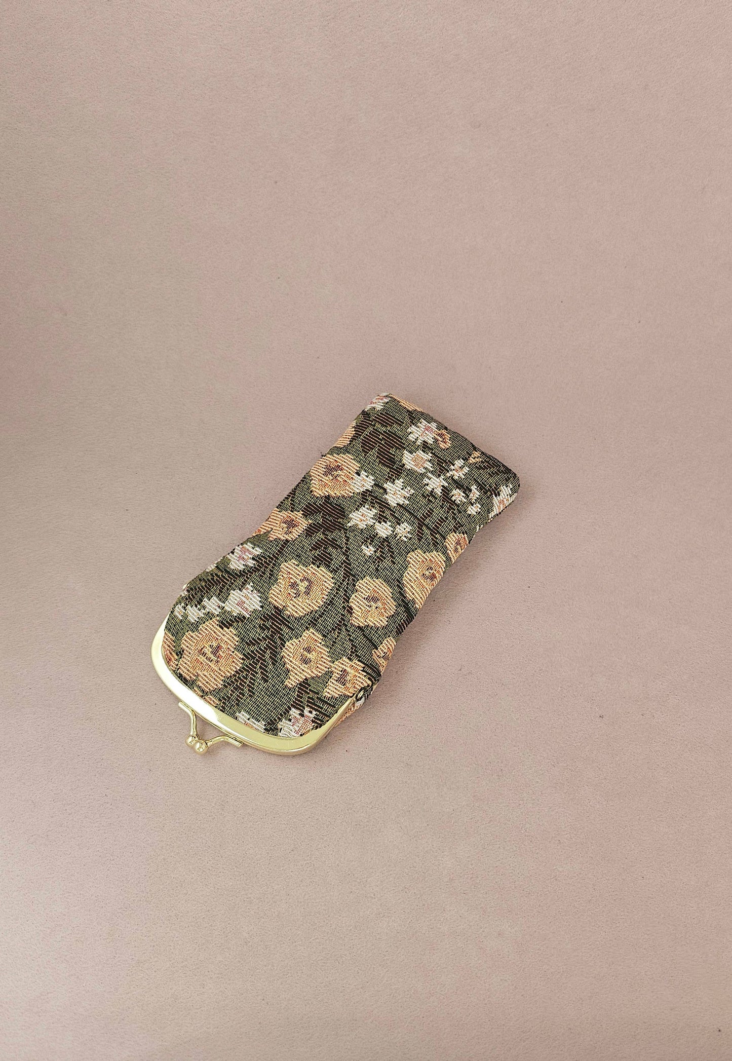 Étui à lunettes Jacquard - Royal marais