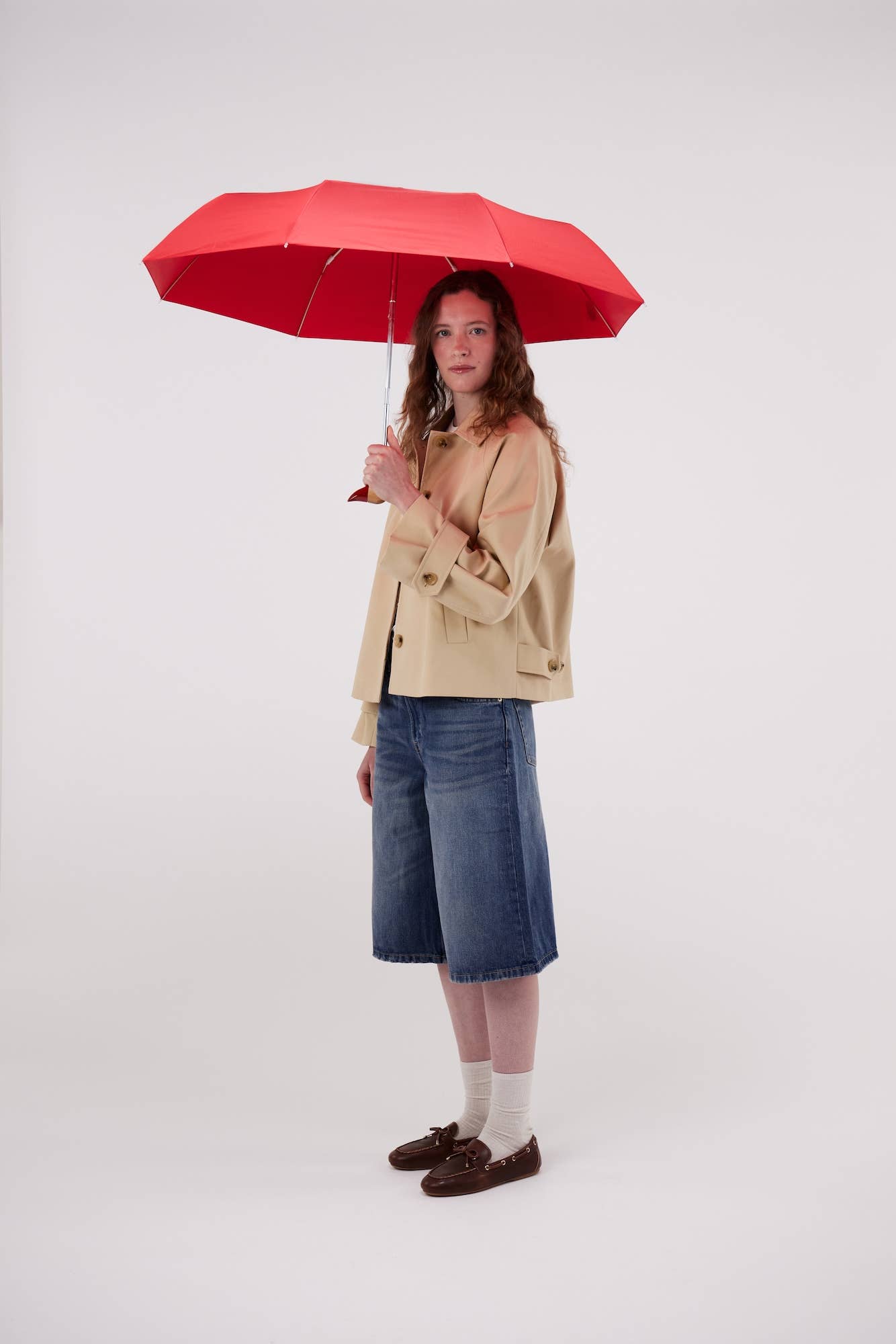 Parapluie Rouge Red Umbrella - Original Duckhead