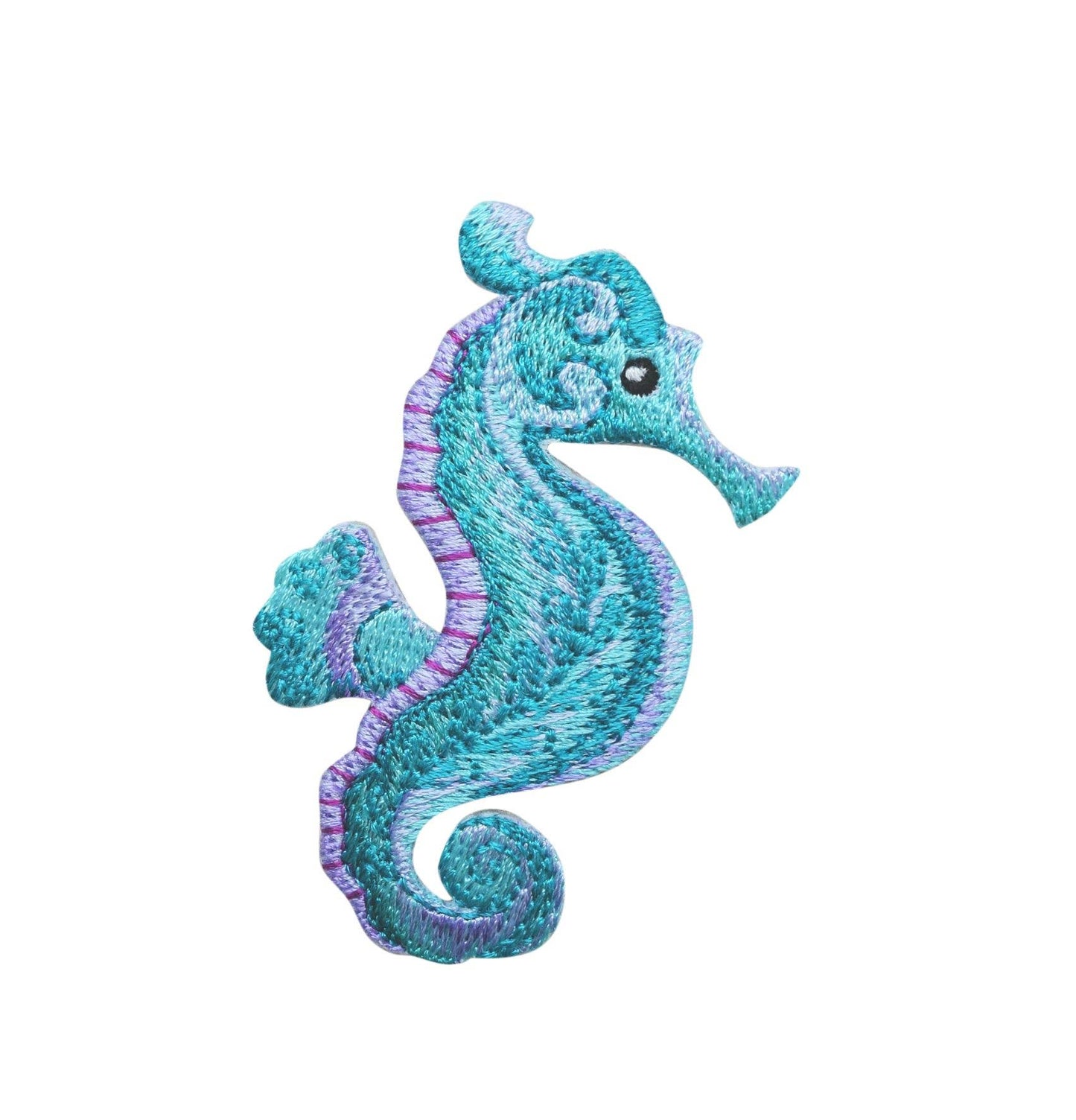 Patch brodé thermocollant ''Hippocampe'' Iron on Patch