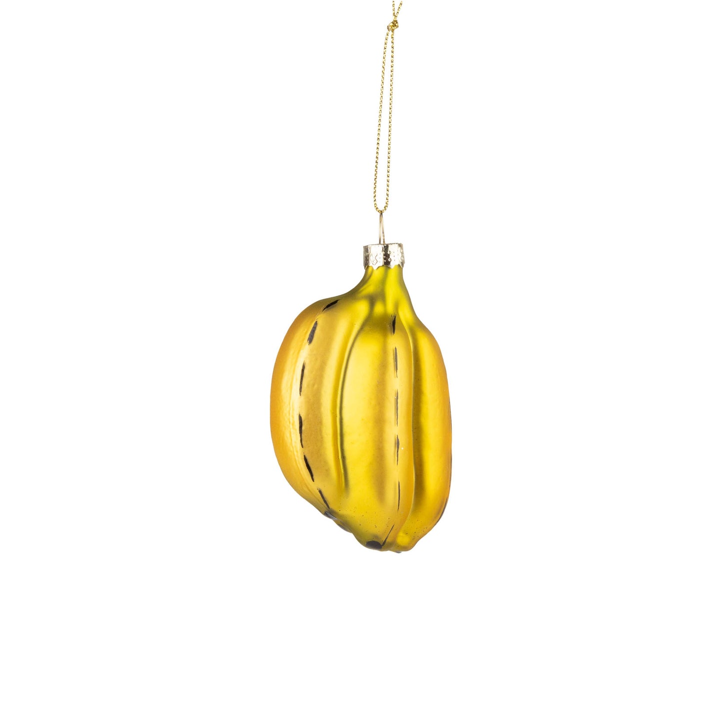 Ornement en verre ''Banane'' - Silver Tree Home & Holiday