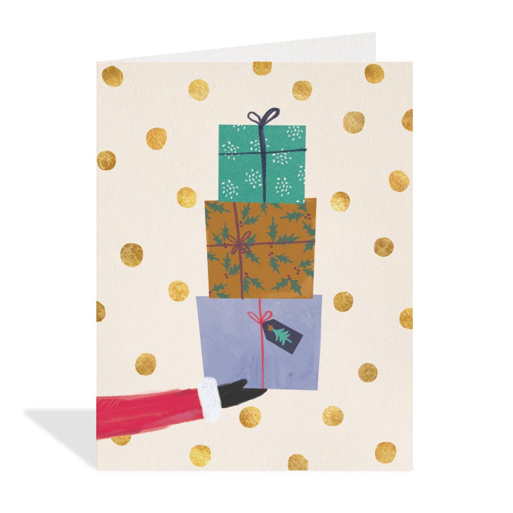 Carte de souhaits Presents on Presents-  Halfpenny Postage