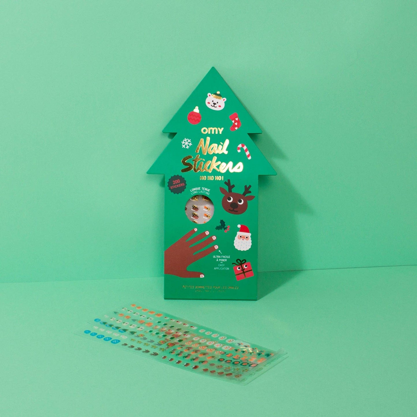 Autocollants pour ongles pour enfants - Nail Stickers for Kids - OMY