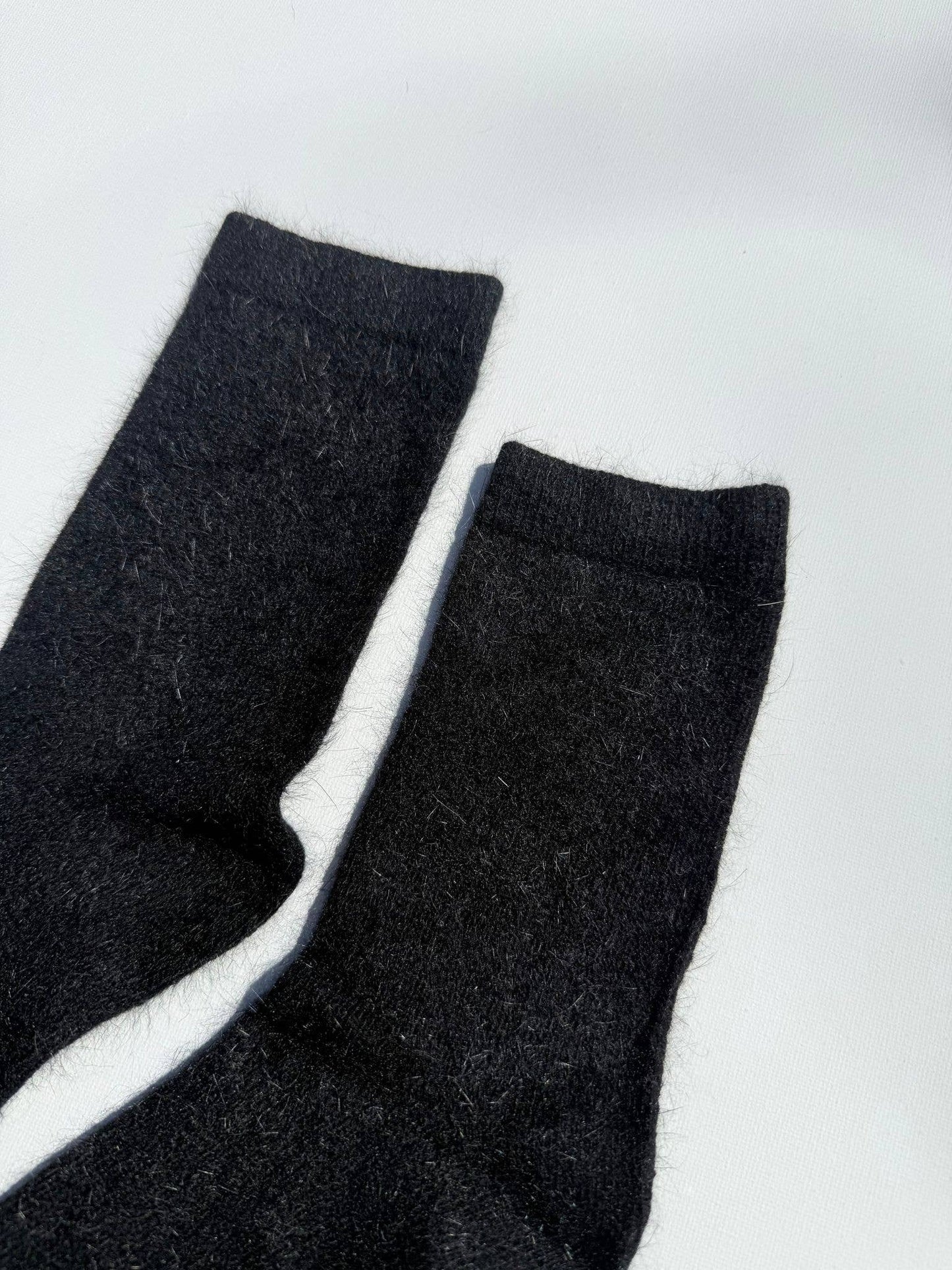 Chaussettes fluffy angora - Fluffy Angora Socks - Billy Bamboo