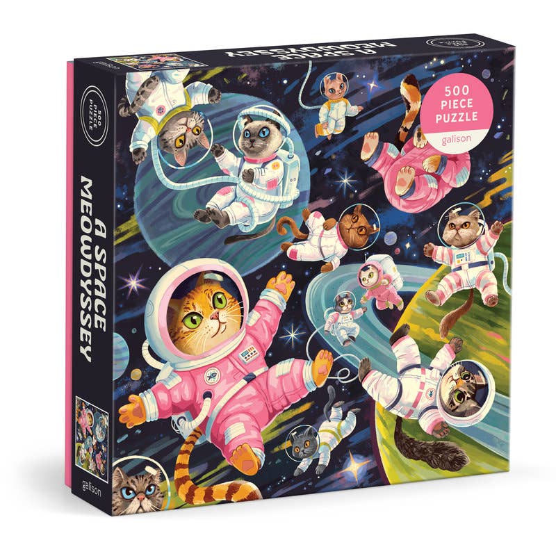 Casse-tête "A Space Meowdyssey" Puzzle - Galison