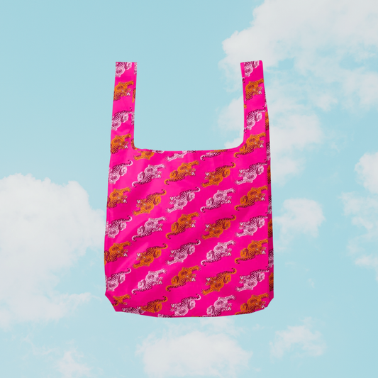 Sac réutilisable en nylon ''Tiger'' - Party Mountain Paper Co.