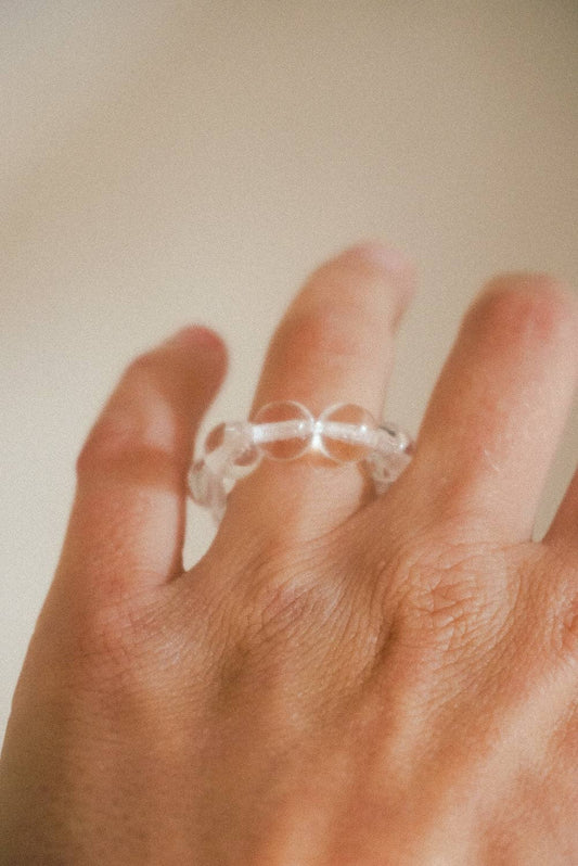 Bague The San Ring - clear crystal - SAN SAN -