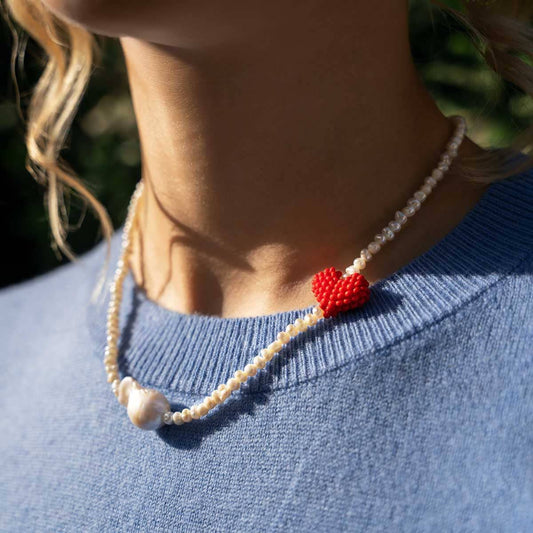 Collier Perla Barroca Necklace - Amori Mori