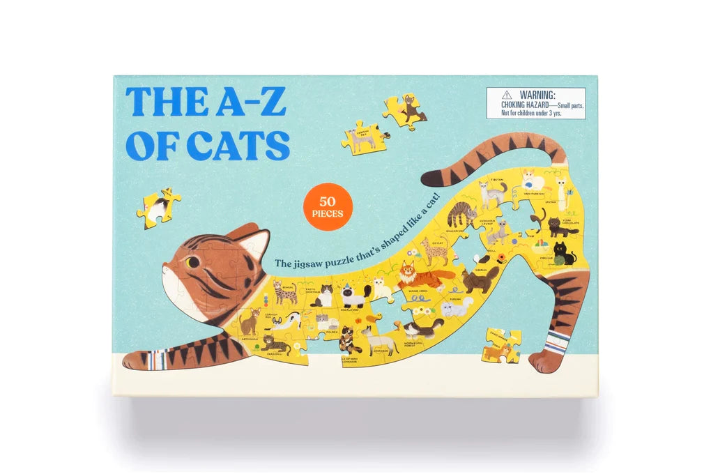The A - Z of Cats puzzle chats - Laurence King