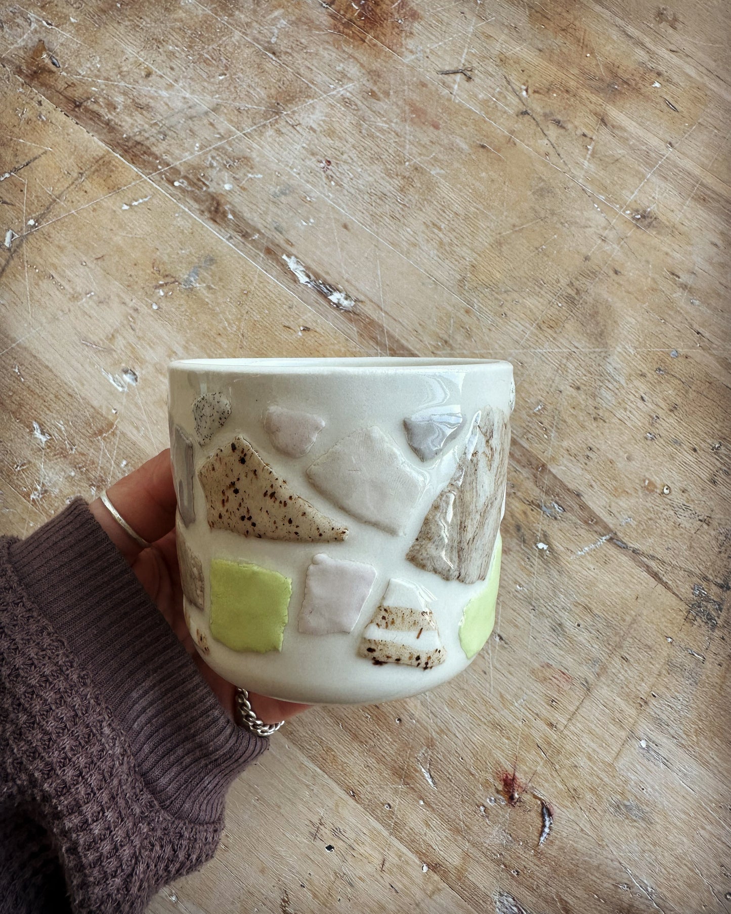 Tasse Terrazzo Honeydew - Philo Atelier