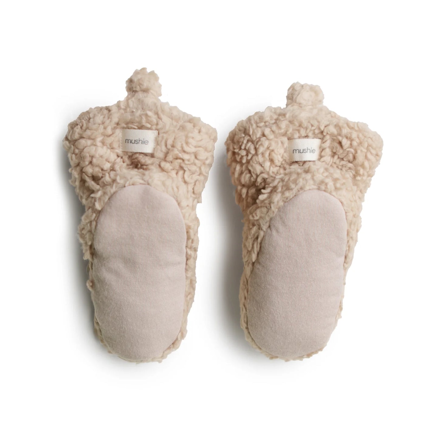 Cozy Baby Booties - Chaussons bébés - 0-3 mois - Mushie