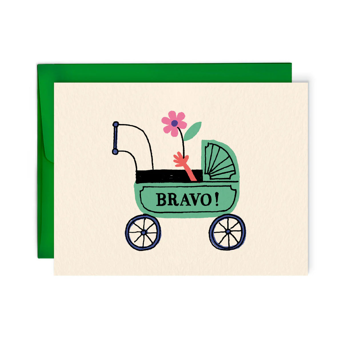 BRAVO - Carte de souhaits - Greeting Card - Paperole