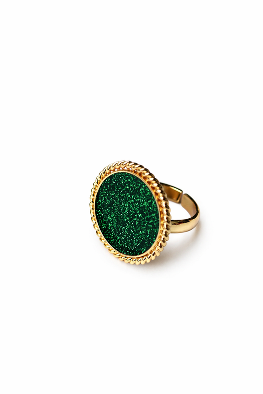 Bague circle glacial vert - Grow Accesorios