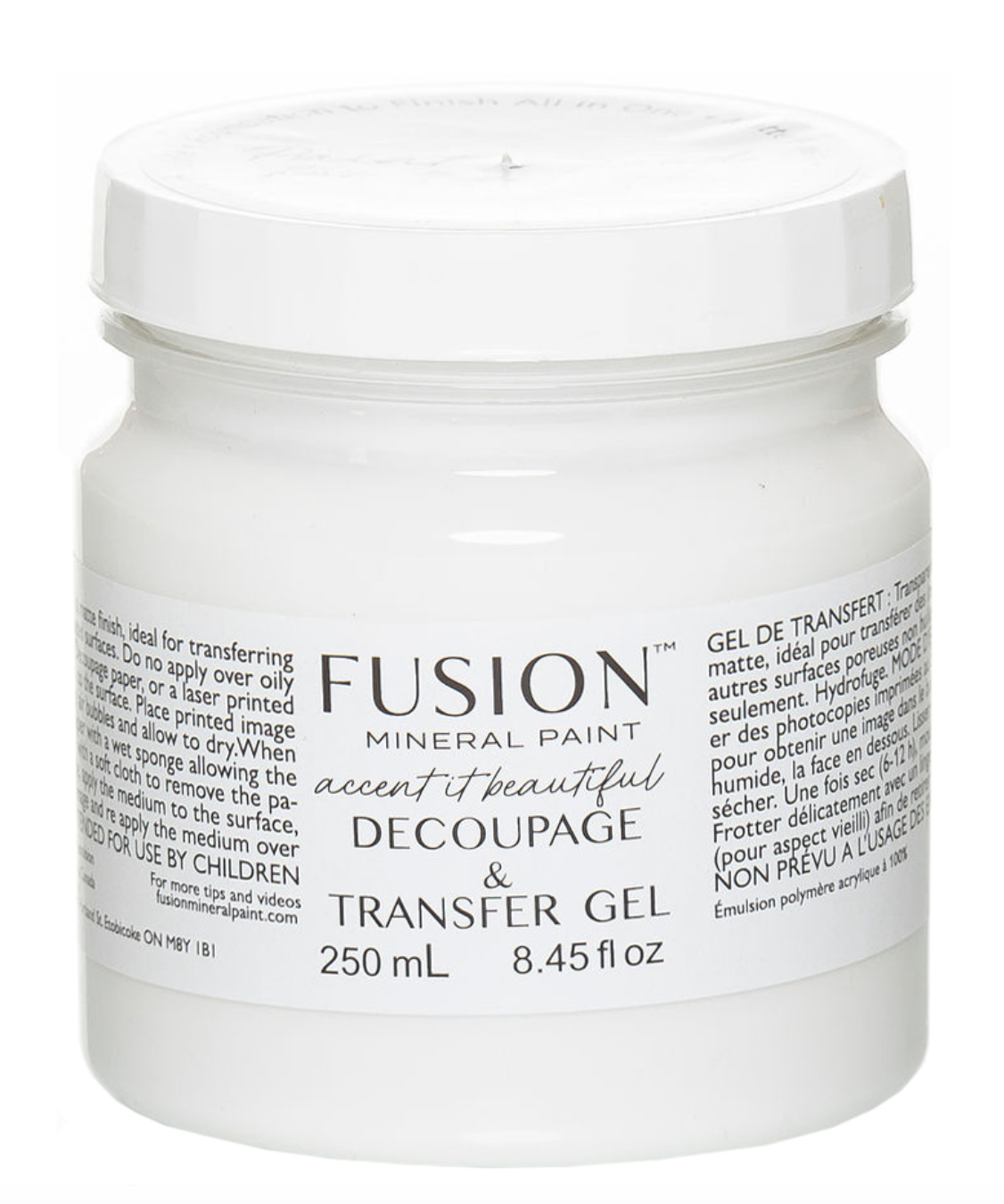 Gel de transfert - Decoupage & Transfer Gel - Fusion