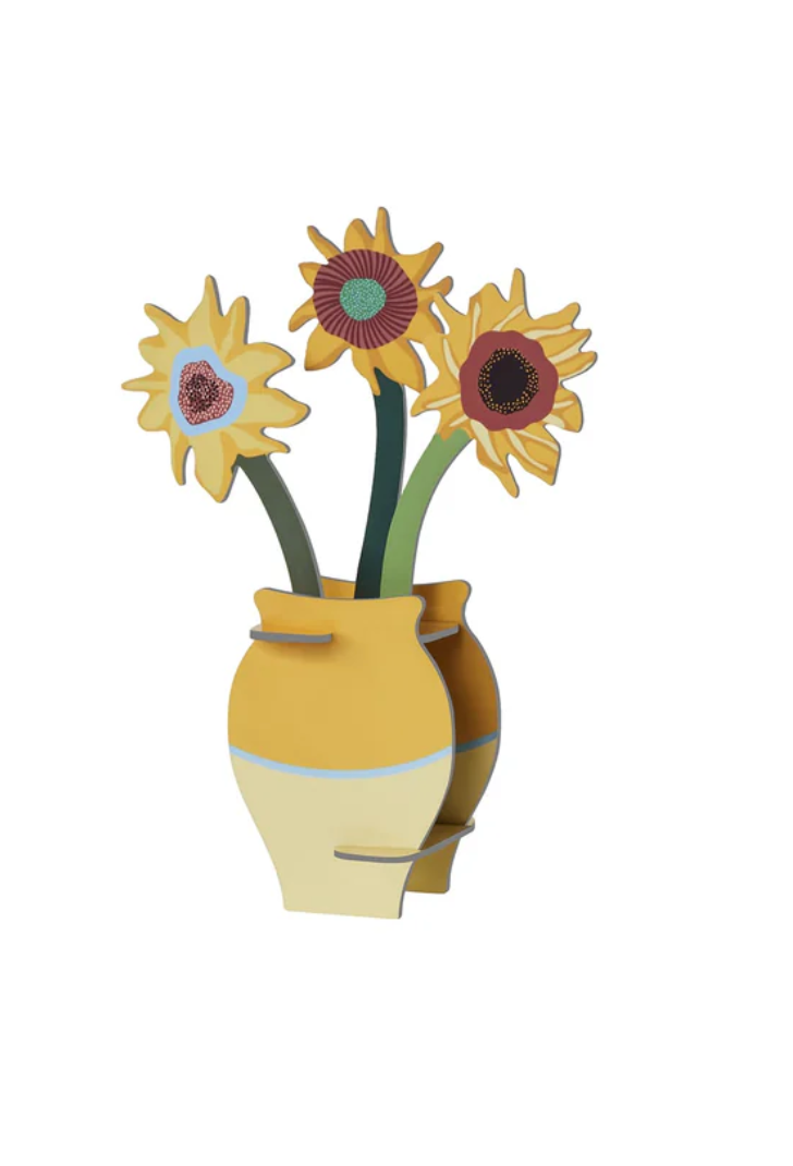 Fleurs de Van Gogh Flowers - Carte Pop-Out 3D - Studio Roof