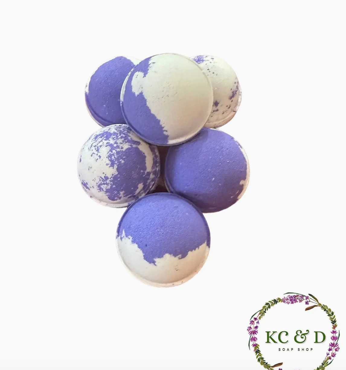 Bombes de bain à l'huile d'amande douce - KC&D Soap Shop