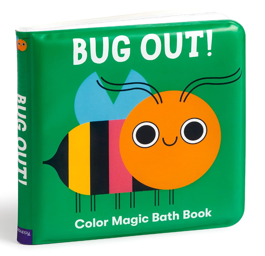 Bug Out! livre magique pour le bain - Magic Bath Book - Mudpuppy