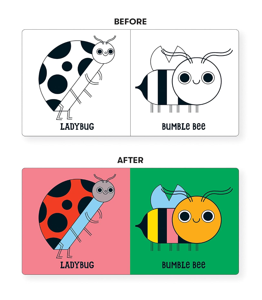 Bug Out! livre magique pour le bain - Magic Bath Book - Mudpuppy