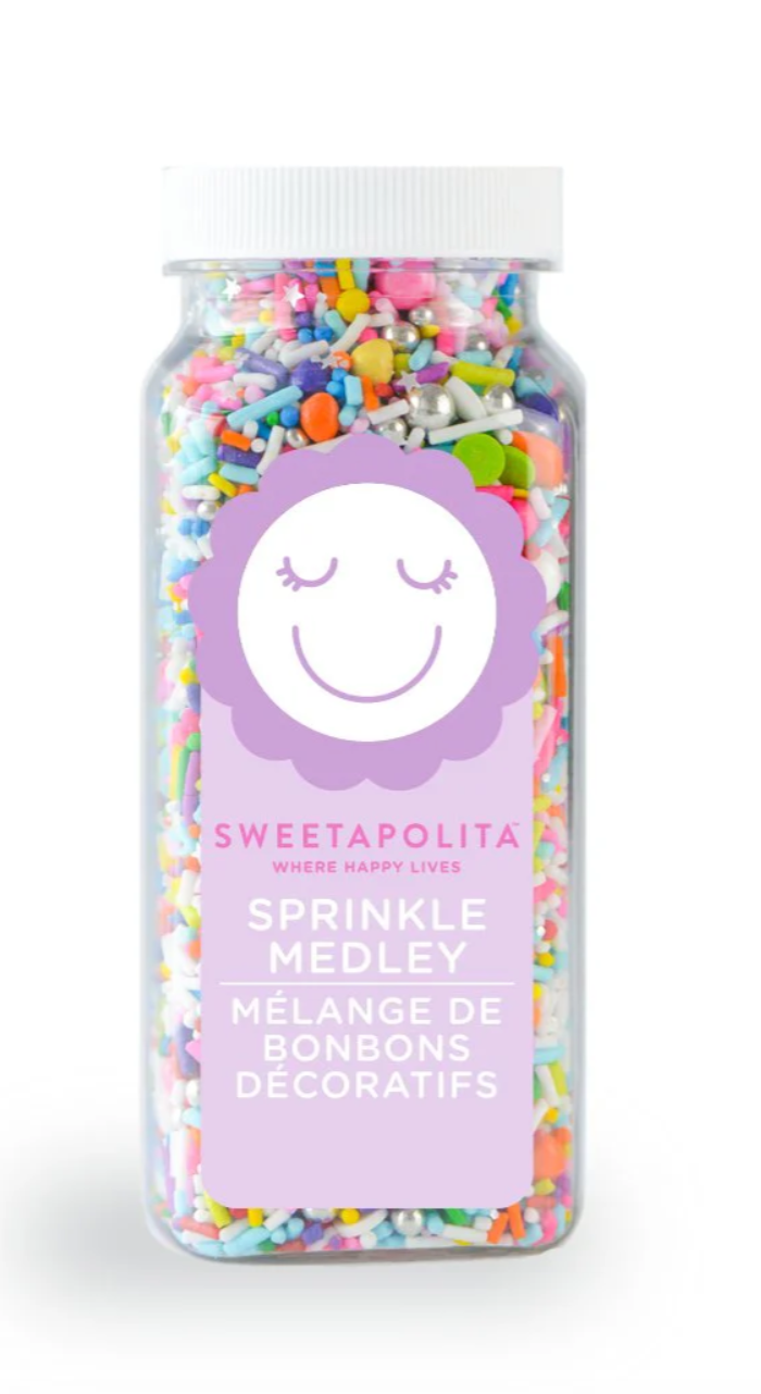 Collection bonbons paillettes pour dessert - Cake Sprinkles - Sweetapolita