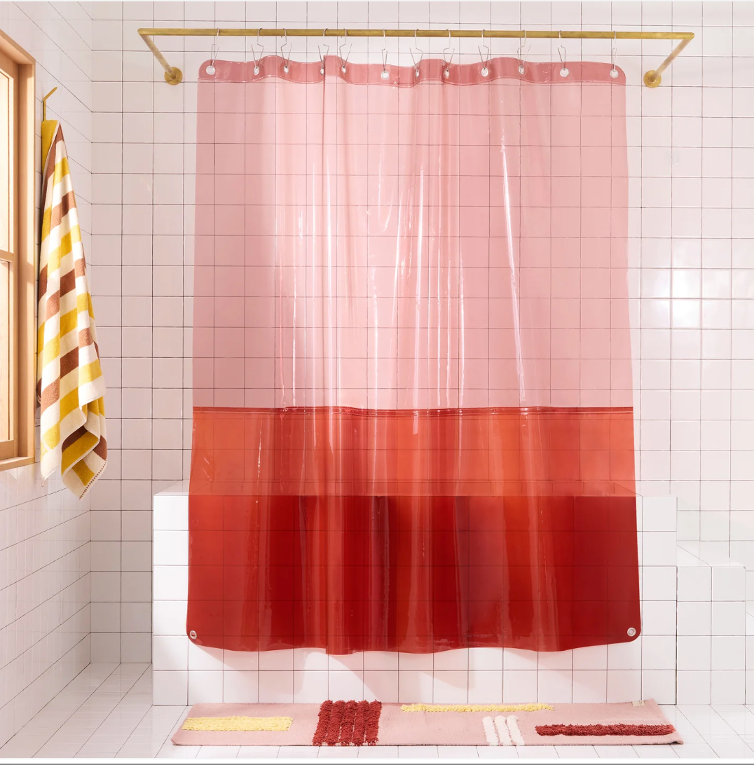 Shower Curtain Sun Shower Orient Miss-Quiet Town