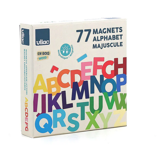 Alphabet en bois magnétique - Alphabet Magnets Capital Letters - Vilac