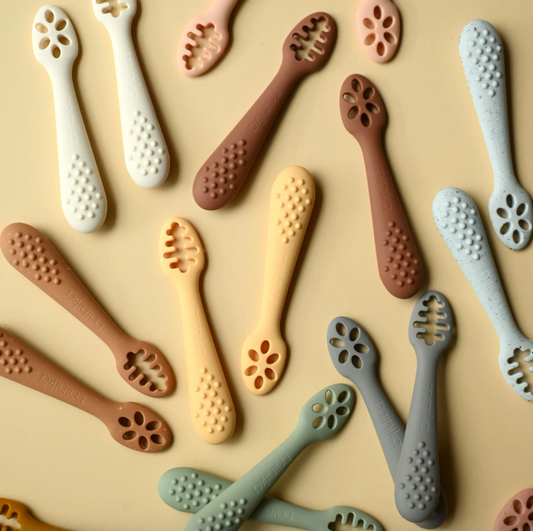 Cuillères d'apprentissage (Ensemble de 2) - Learning spoons - Minika